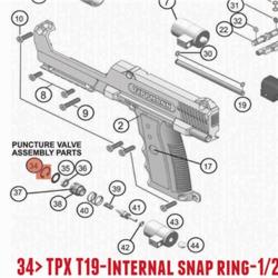 TPX T19-Internal snap ring-1/2