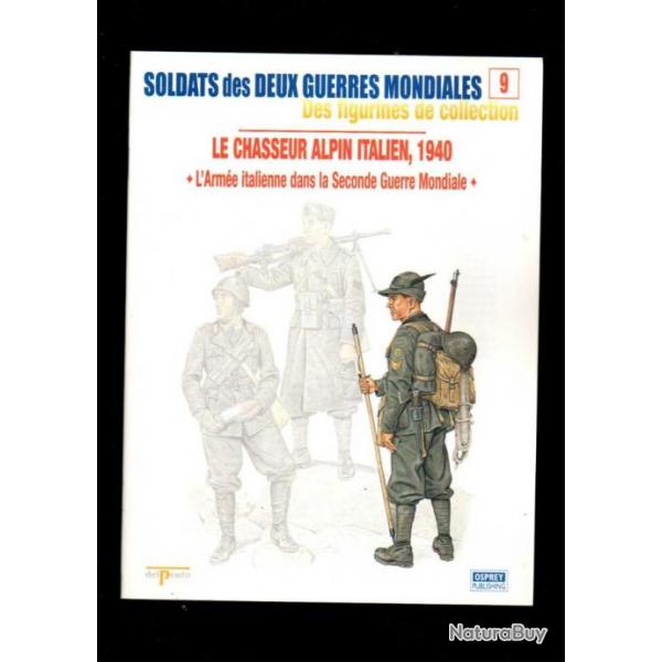 l'arme italienne dans la WWII del prado-osprey fascicule soldats des deux guerres mondiales 12