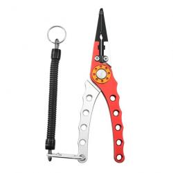 Pince de pêche Reel Clasp coupe-ligne - Rouge