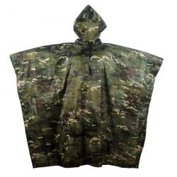 Poncho de pluie imperméable camo - LIVRAISON GRATUITE