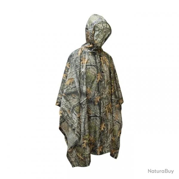 Poncho impermable camouflage - LIVRAISON GRATUITE