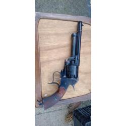 revolver pietta poudre noire model le mat