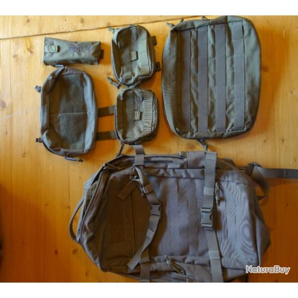 Sac Tasmanian Tiger + Lot Ranger Green