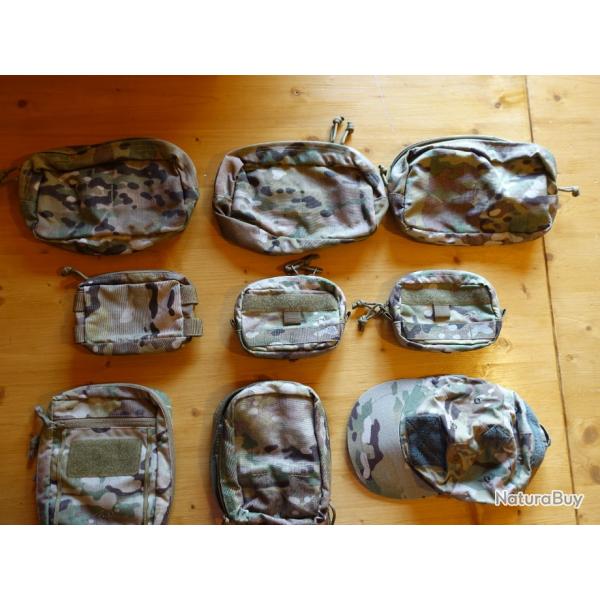 Sac, pochettes Multicam