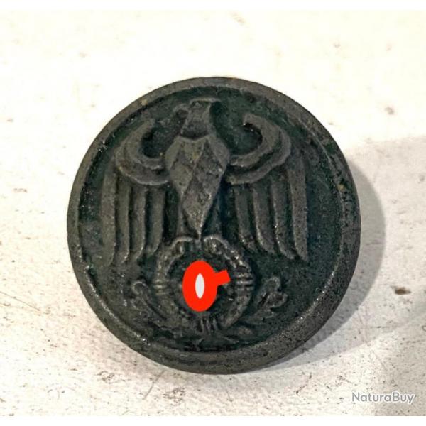 Ancien bouton d'uniforme Militaire Allemand de Diplomate du Reich ww2