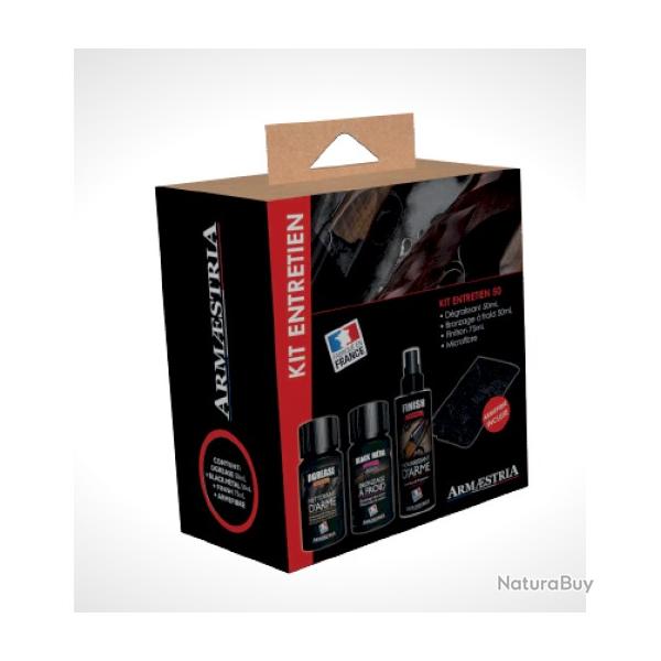 Kit entretien ARMAESTRIA 250 dgrease+ black mtal +finish