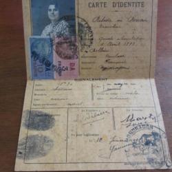 Carte d'identité juin 1940