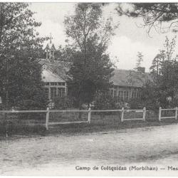 CPA MILITARIA  -  CAMP DE COËTQUIDAN  -  MESS DES OFFICIERS