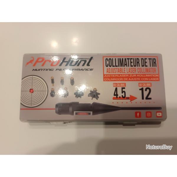 Collimateur de tir Laser calibre 4.5 au Cal 12