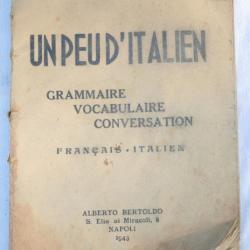 Dictionnaire de traduction Français Italien daté 1943 - SDC24DIC001  En assez bon état