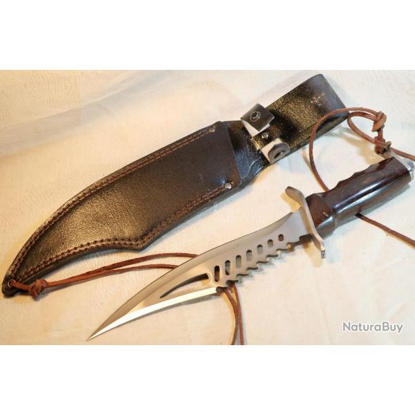 Grand couteau de chasse GATOR BOWIE  lame vide - EBR24TAI001