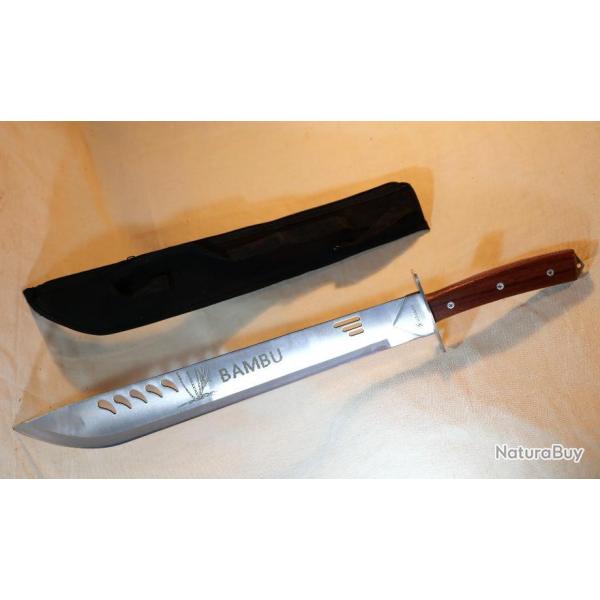 Grand couteau ou machette BAMBU Albainox ref EBR24FAD009