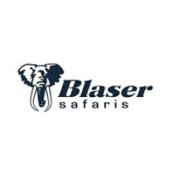 Autocollants BLASER SAFARIS  bal Trap chasse ect , déco voiture camping car ou autres noir