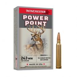 WINCHESTER 243 WIN power point 100gr x20