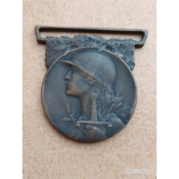 MEDAILLE GRANDE GUERRE 1914-1918 FABRICATION MORLON