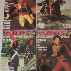 4 NR TRADITION MAGAZINE DOSSIERS SPECIAUX - Armes uniformes équipement Empire