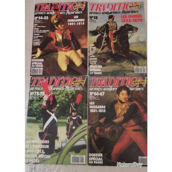 4 NR TRADITION MAGAZINE DOSSIERS SPECIAUX - Armes uniformes quipement Empire