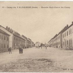 CPA MILITARIA  -  VALDAHON  -  ENTRÉE SUD-OUEST DU CAMP