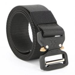 Ceinture noire en nylon 125cm - LIRAISON GRATUITE