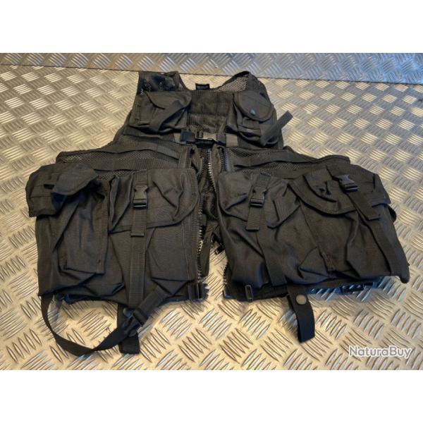 Gilet tactique 8 Pockets Tactical Vest Modular System Mil-Tec - CCE noir