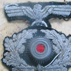 insignes canetille officier Allemand WH Wehrmacht WW2 seconde guerre schirmmûtze heer Allemagne