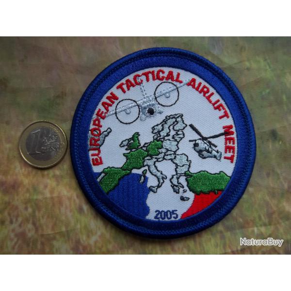 cusson militaire air european tactical airlift meet 2005 insigne tissu ETAP