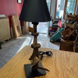 Lampe bois de cerf