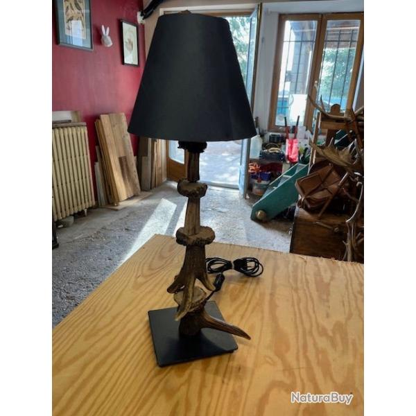 Lampe bois de cerf