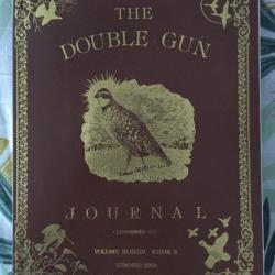 livre The Double Gun Journal sur les armes de chasse en anglais