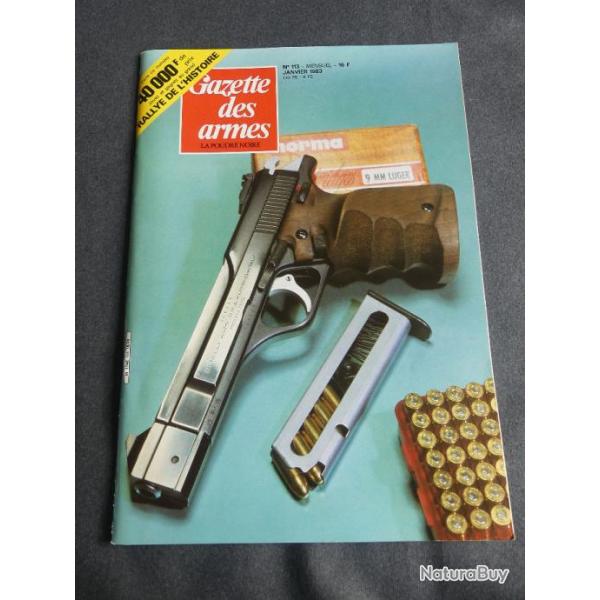 Gazette des armes No 113 Janvier 1983