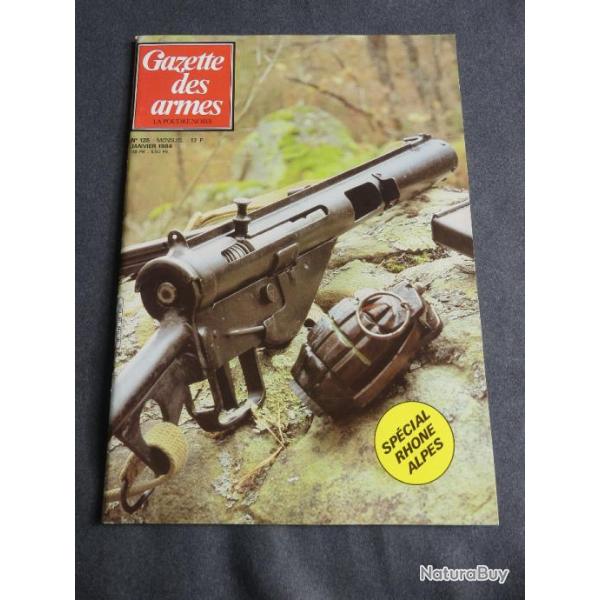 Gazette des armes No 125 janvier 1984