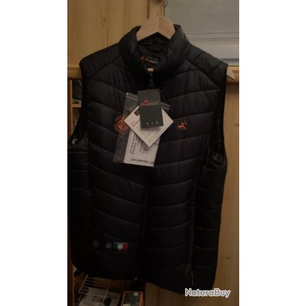 Gilet chauffant pro hunt