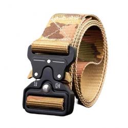 Ceinture tactique ajustable camo wasteland - LIRAISON GRATUITE