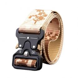 Ceinture tactique ajustable camo désert - LIRAISON GRATUITE