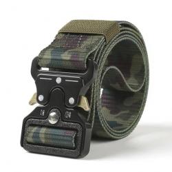 Ceinture tactique ajustable camo jungle - LIRAISON GRATUITE