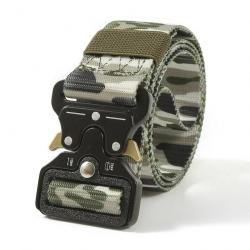 Ceinture tactique ajustable camo clair - LIRAISON GRATUITE