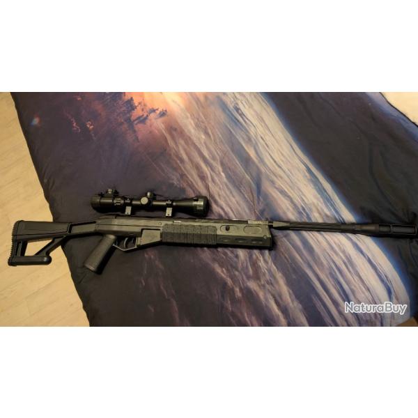 Vends carabine air comprim  tr77nps avec lunette 3-9x40 EG, tout est en parfait tat comme neuf