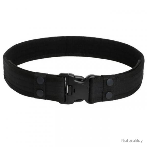 Ceinture tactique noire ajustable - LIRAISON GRATUITE