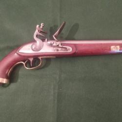 Pistolet  de silex de marine Hollando-Belge début 1800