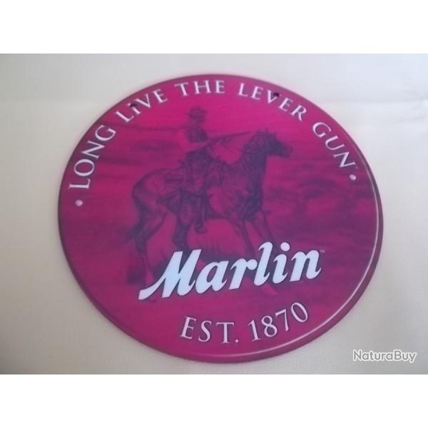 plaque ronde MARLIN