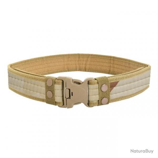 Ceinture tactique camo kaki - LIRAISON GRATUITE