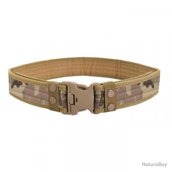 Ceinture tactique camo CP - LIRAISON GRATUITE