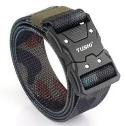 Ceinture TUSHI tactique nylon renforcé camouflage ref.1