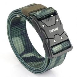 Ceinture TUSHI tactique nylon renforcé camo ref.1