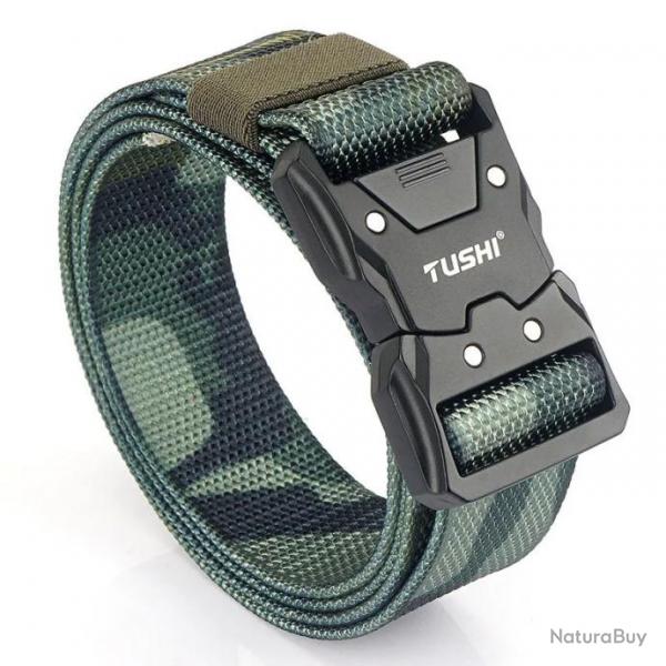 Ceinture TUSHI tactique nylon renforc camo ref.1