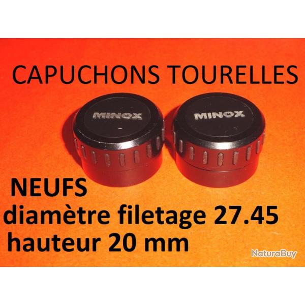 paire capuchons NEUFS lunette MINOX ZE5I - VENDU PAR JEPERCUTE (SZA978)