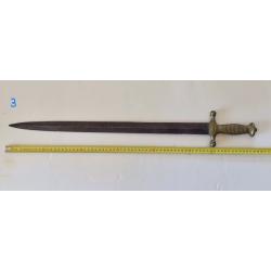 FRANCE XIX siècle - RARE GLAIVE DE TROUPES DE MARINE type 1830.#3