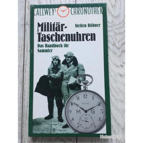 Livre sur les montres  gousset et chronographes Militaires