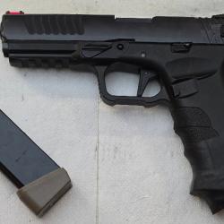 PISTOLET TYPE GLOCK SEMI ET FULL AUTO SHARK CO2- GAZ