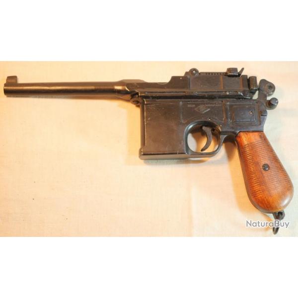 PRIX IMBATTABLE Pistolet allemand C96 Denix - excellent tat  - EBR24C96001